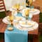 DII® 72" Tonal Lattice Print Outdoor Table Runner